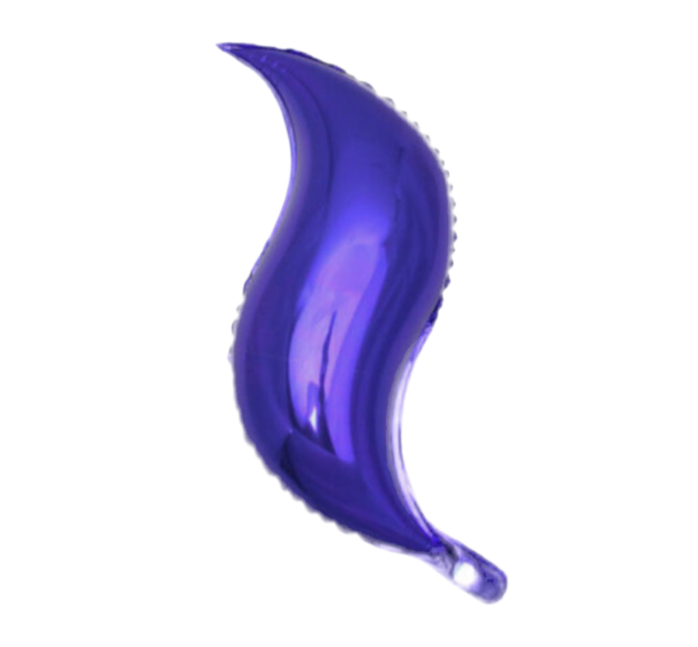 24” Sea Mermaid Tail Purple (2 Curves)